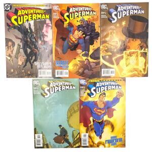 Adventures of Superman Lot 627 642 644 646 648 DC Comics 2004-06 Zatanna Ruin